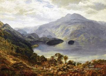 Le paysage Highland Shoot Samuel Bough Peinture à l'huile